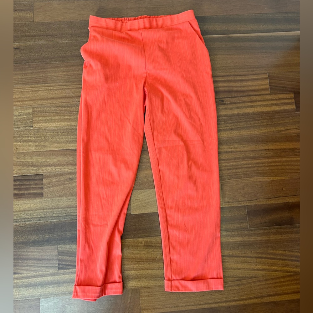Ellison cropped orange pants